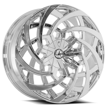 AZARA AZA-521 22X8.5 38 5X112/5X114.3 NANO CHROME