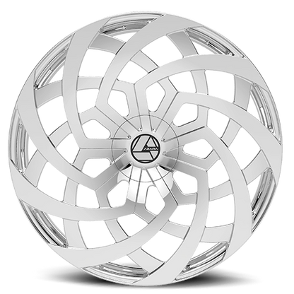 AZARA AZA-521 22X8.5 38 5X112/5X114.3 NANO CHROME