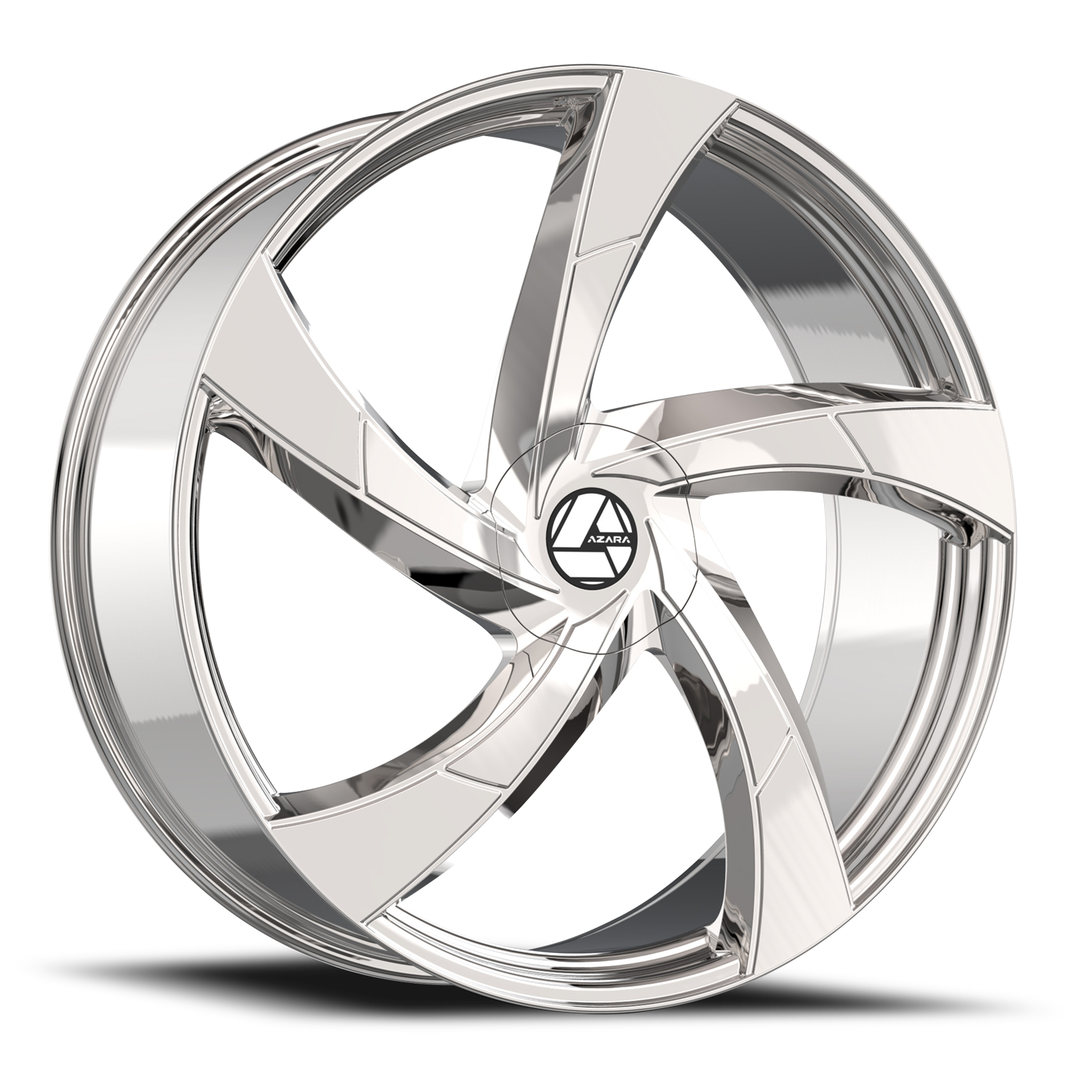 AZARA AZA-524 24X9 15 5X115/5X120 NANO CHROME