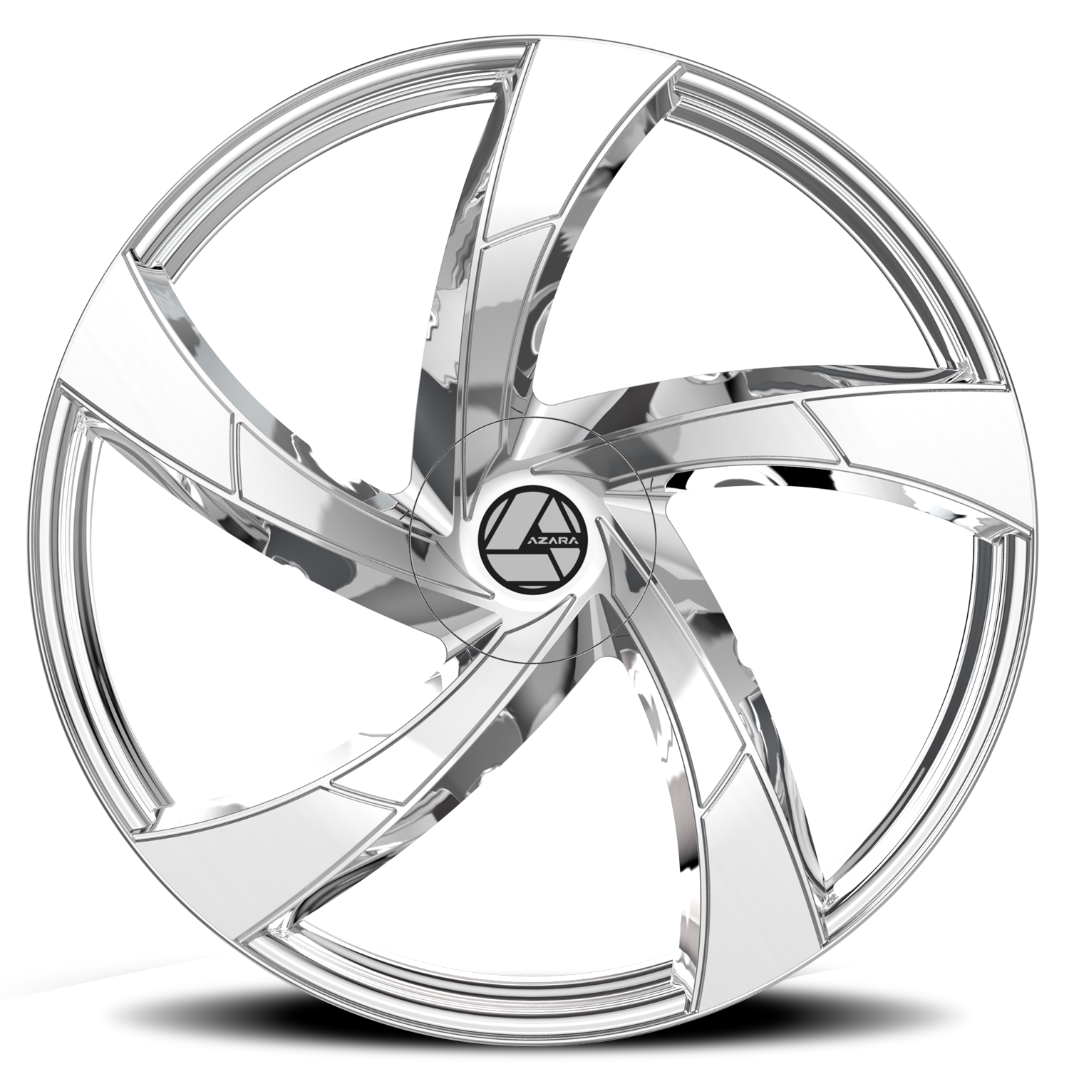 AZARA AZA-524 24X9 25 6X135/6X139.7 NANO CHROME