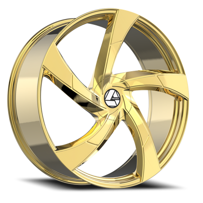 AZARA AZA-524 22X8.5 38 5X112/5X114.3 NANO GOLD