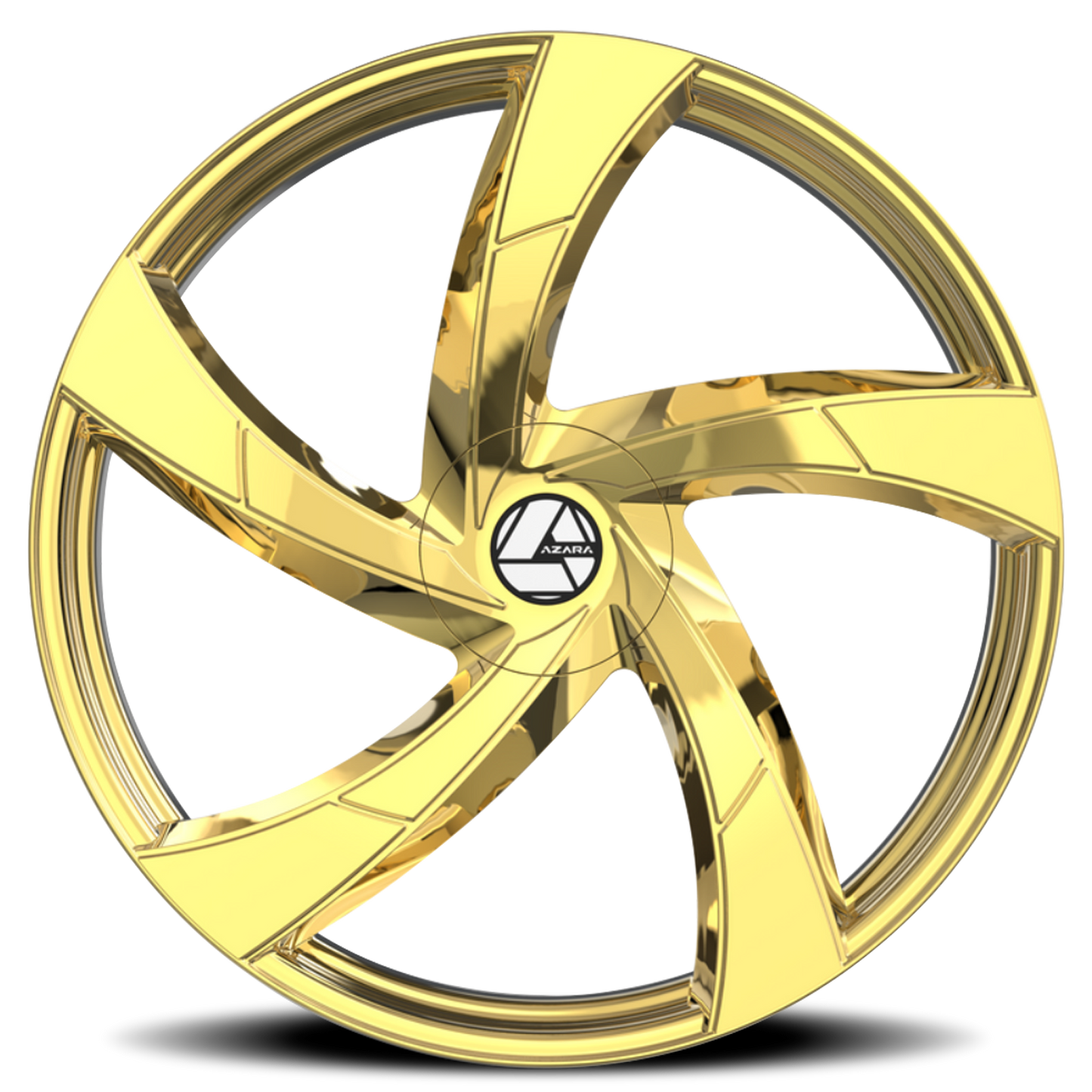 AZARA AZA-524 22X8.5 38 5X112/5X114.3 NANO GOLD