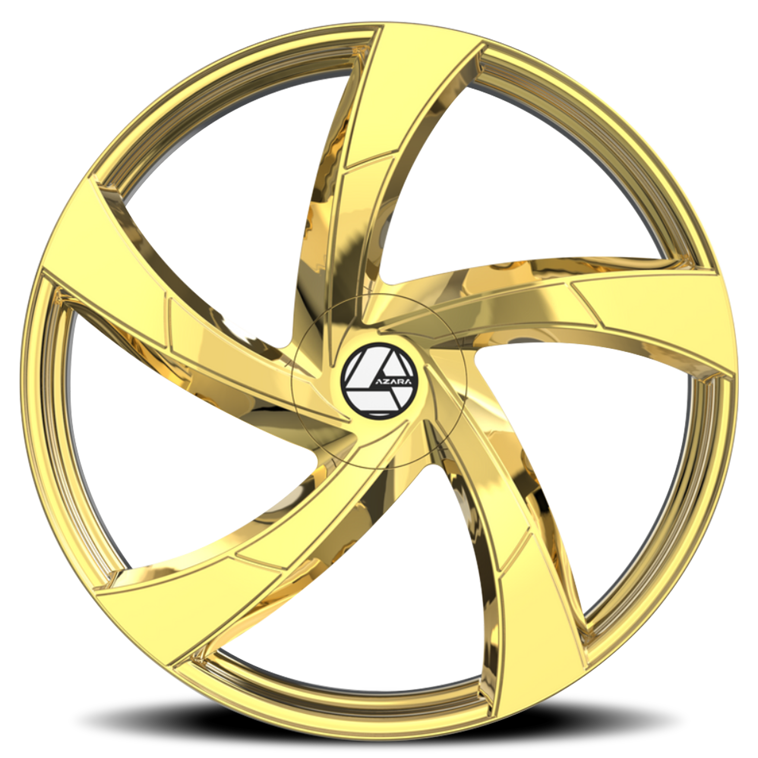 AZARA AZA-524 22X8.5 38 5X112/5X114.3 NANO GOLD
