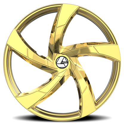 AZARA AZA-524 22X8.5 38 5X112/5X114.3 NANO GOLD