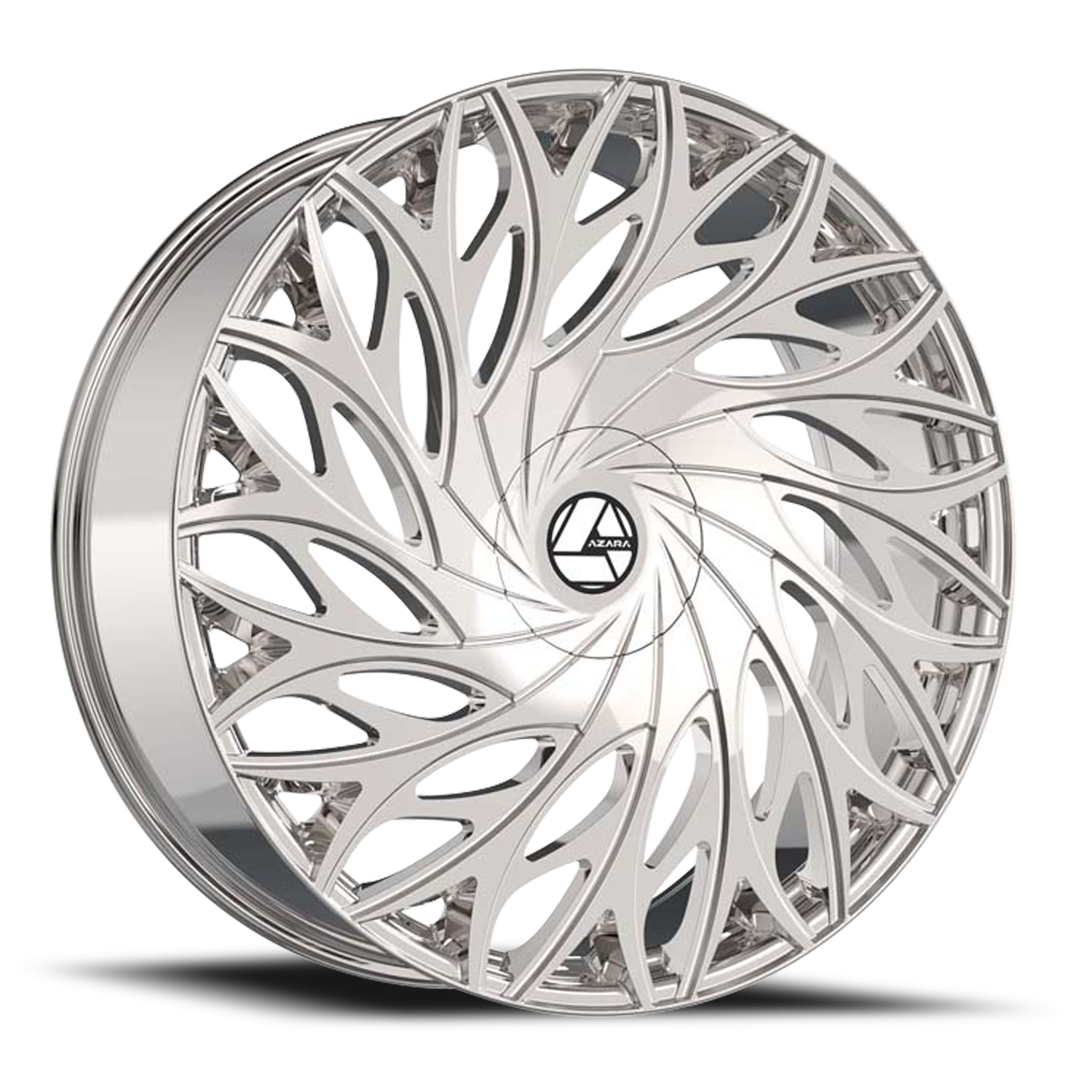 AZARA AZA-525 24X9 25 6X135/6X139.7 NANO CHROME