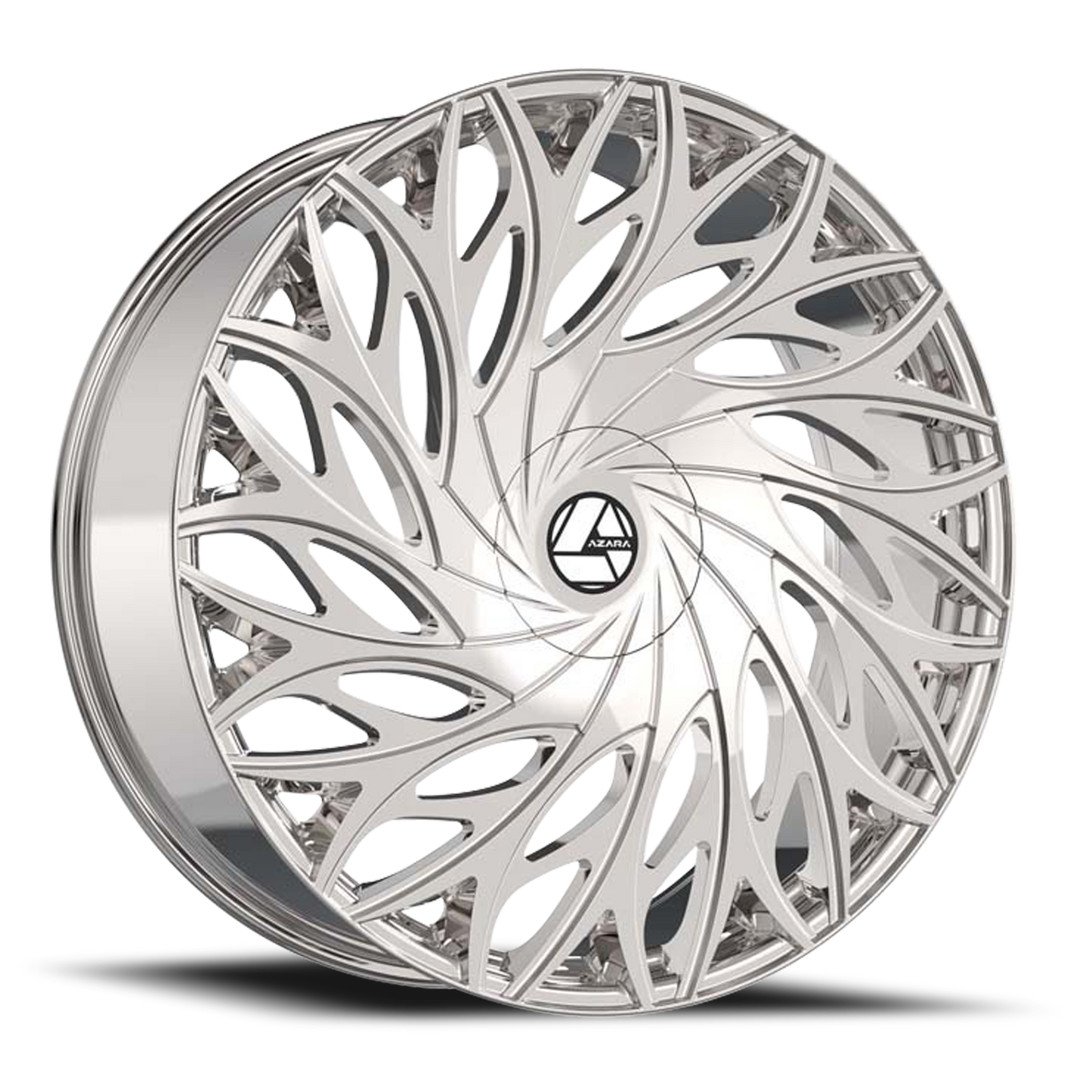 AZARA AZA-525 28X9.5 22 6X135/6X139.7 CHROME