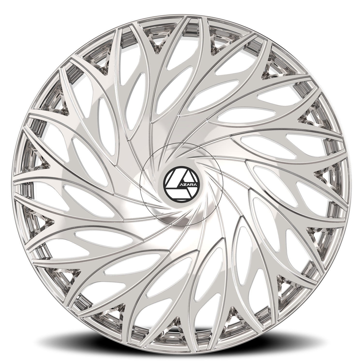 AZARA AZA-525 24X9 25 6X135/6X139.7 NANO CHROME