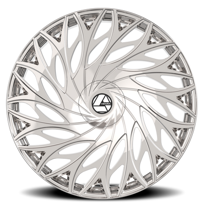AZARA AZA-525 24X9 15 5X115/5X120 NANO CHROME