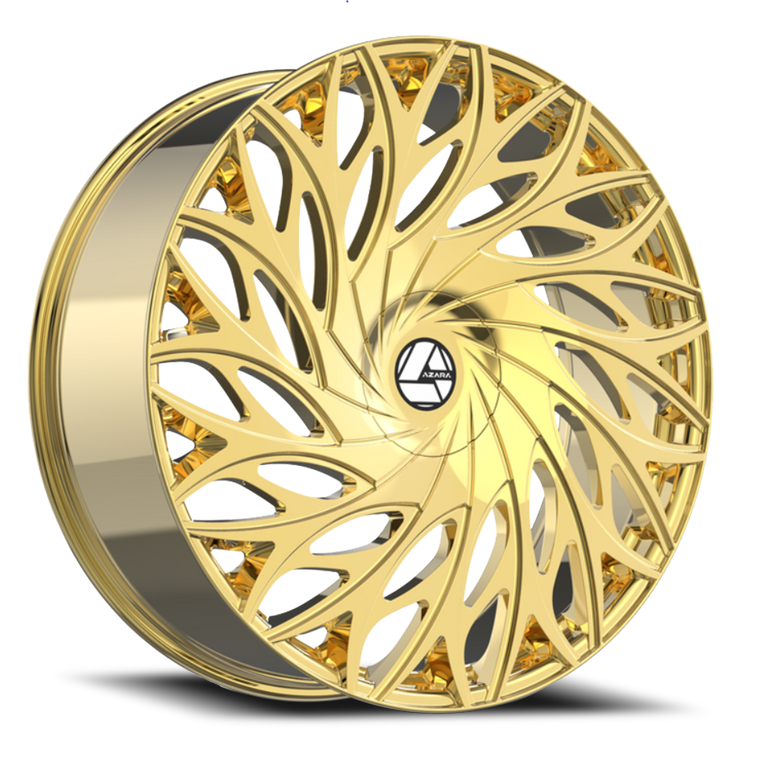 AZARA AZA-525 30X9.5 22 6X135/6X139.7 GOLD PLATED