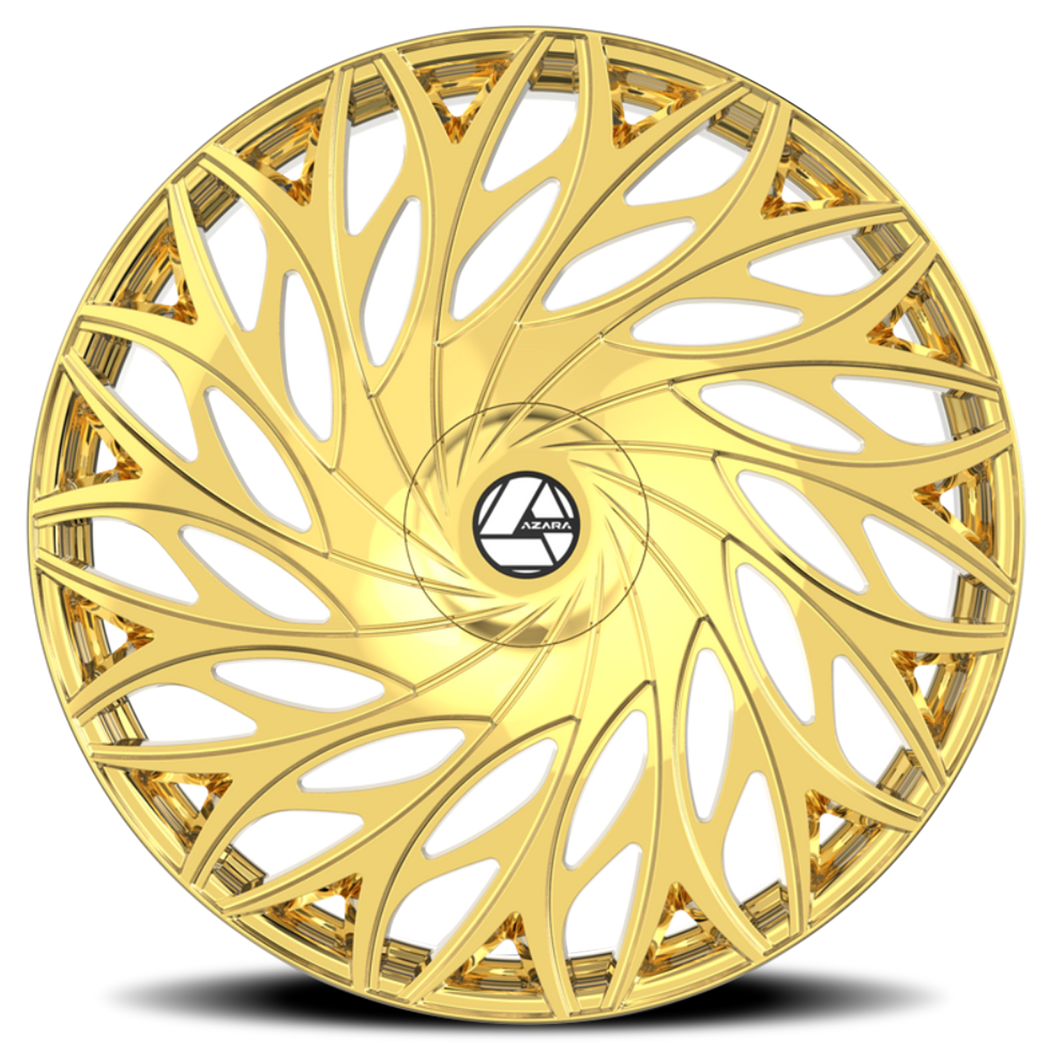 AZARA AZA-525 22X8.5 38 5X112/5X114.3 NANO GOLD