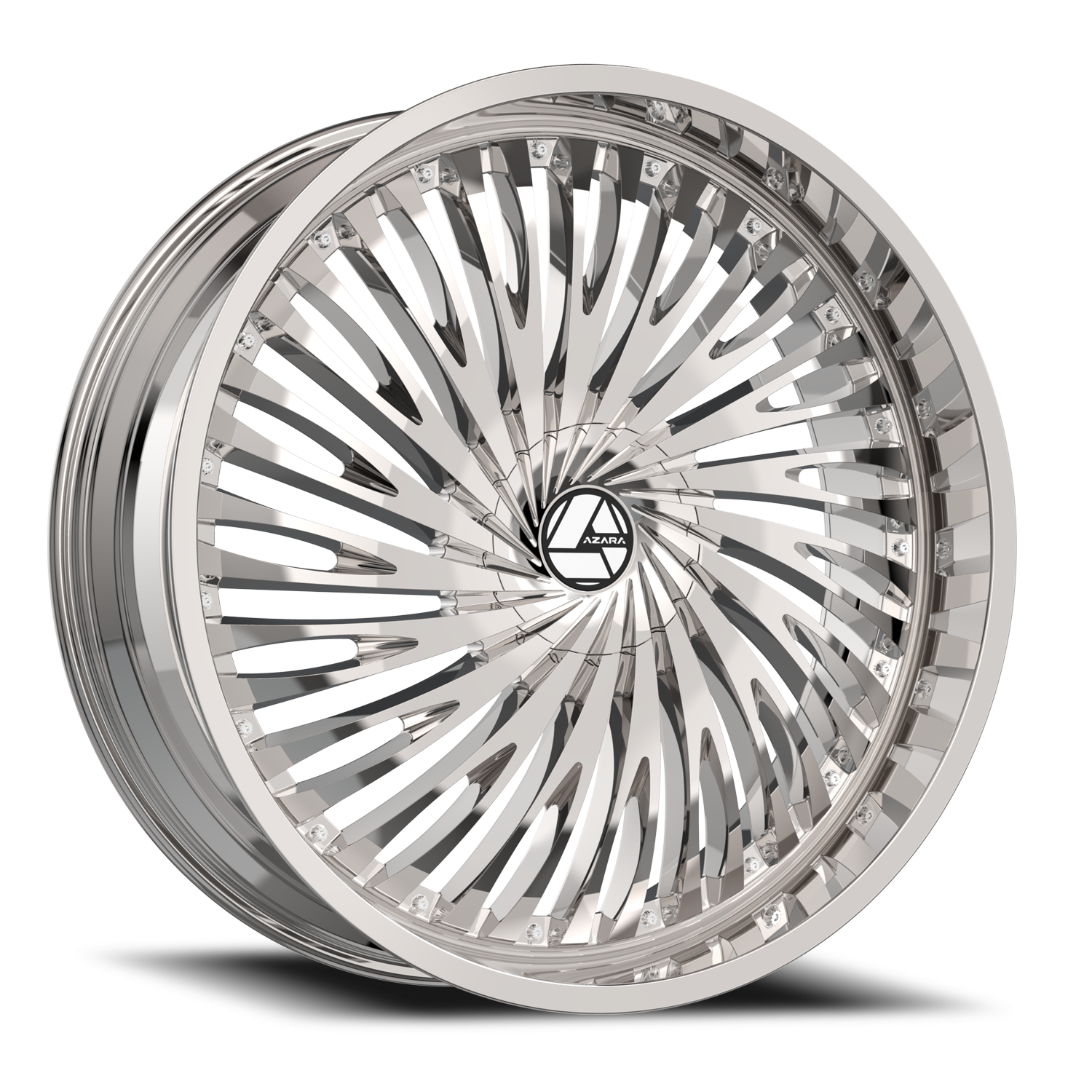 AZARA AZA-526 30X9.5 22 6X135/6X139.7 NANO CHROME