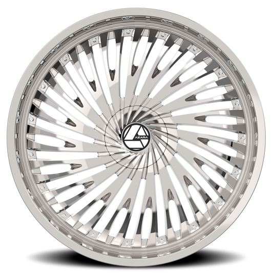AZARA AZA-526 26X9.5 30 5X115/5X120 NANO CHROME