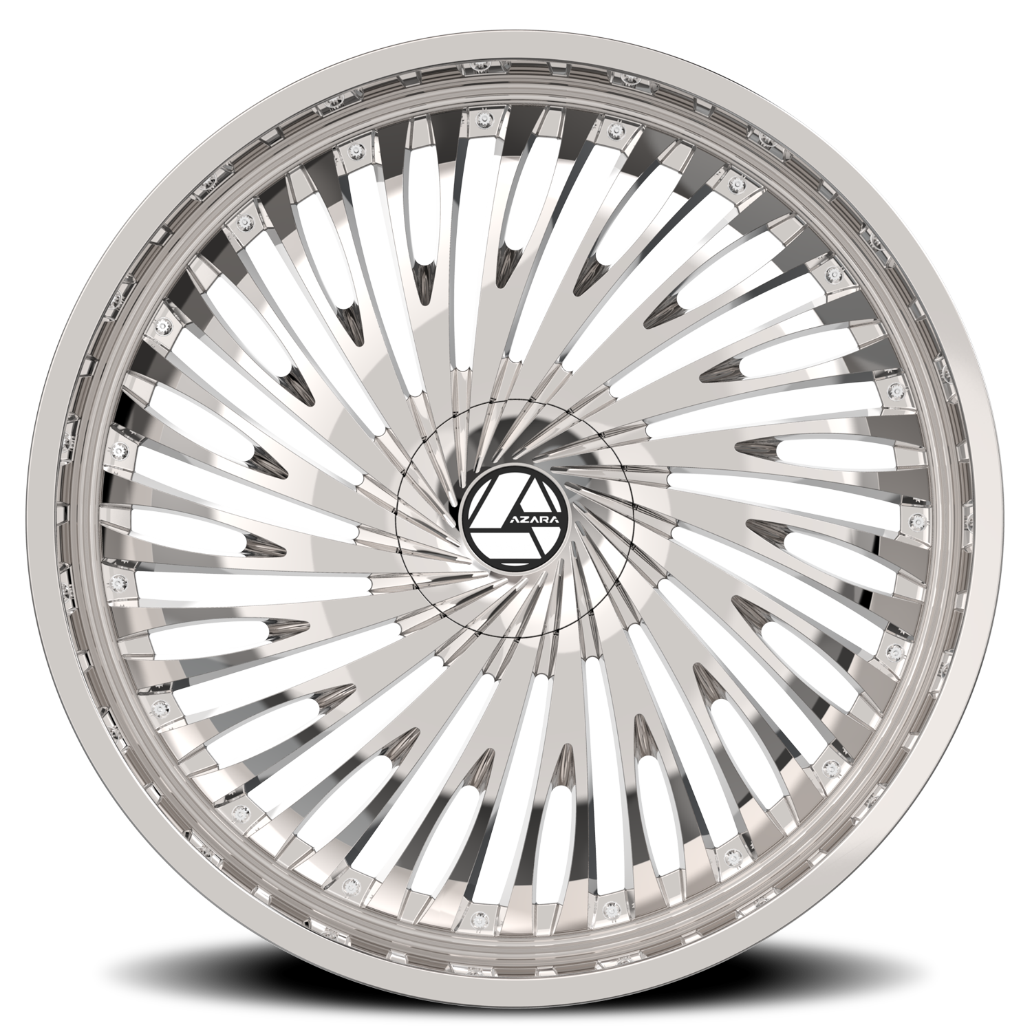 AZARA AZA-526 28X9.5 22 6X135/6X139.7 CHROME