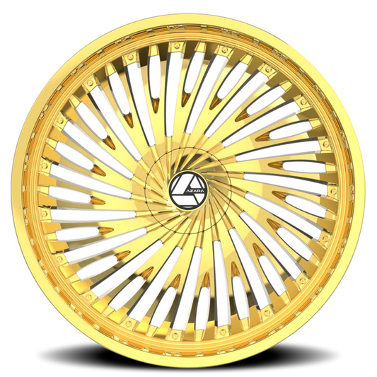AZARA AZA-526 22X8.5 38 5X112/5X114.3 NANO GOLD