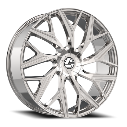 AZARA AZA-527 26X9.5 25 6X135/6X139.7 NANO CHROME