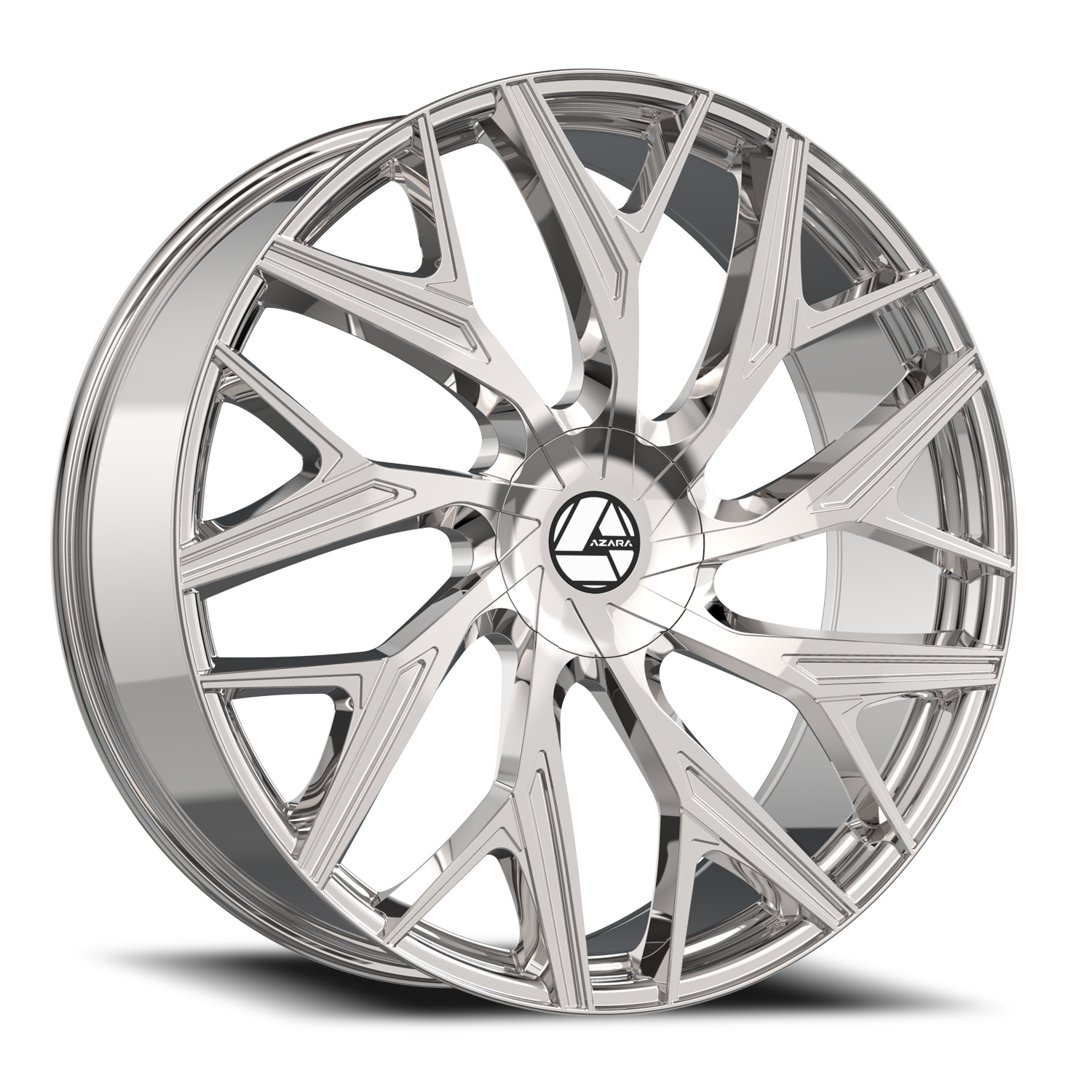 AZARA AZA-527 24X9 25 6X135/6X139.7 NANO CHROME