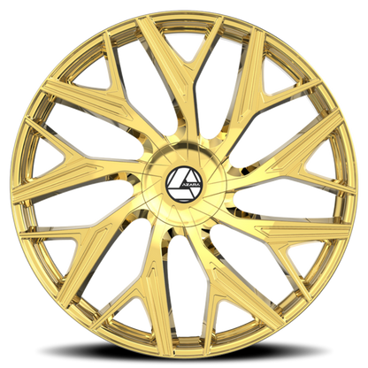 AZARA AZA-527 22X8.5 38 5X112/5X114.3 NANO GOLD