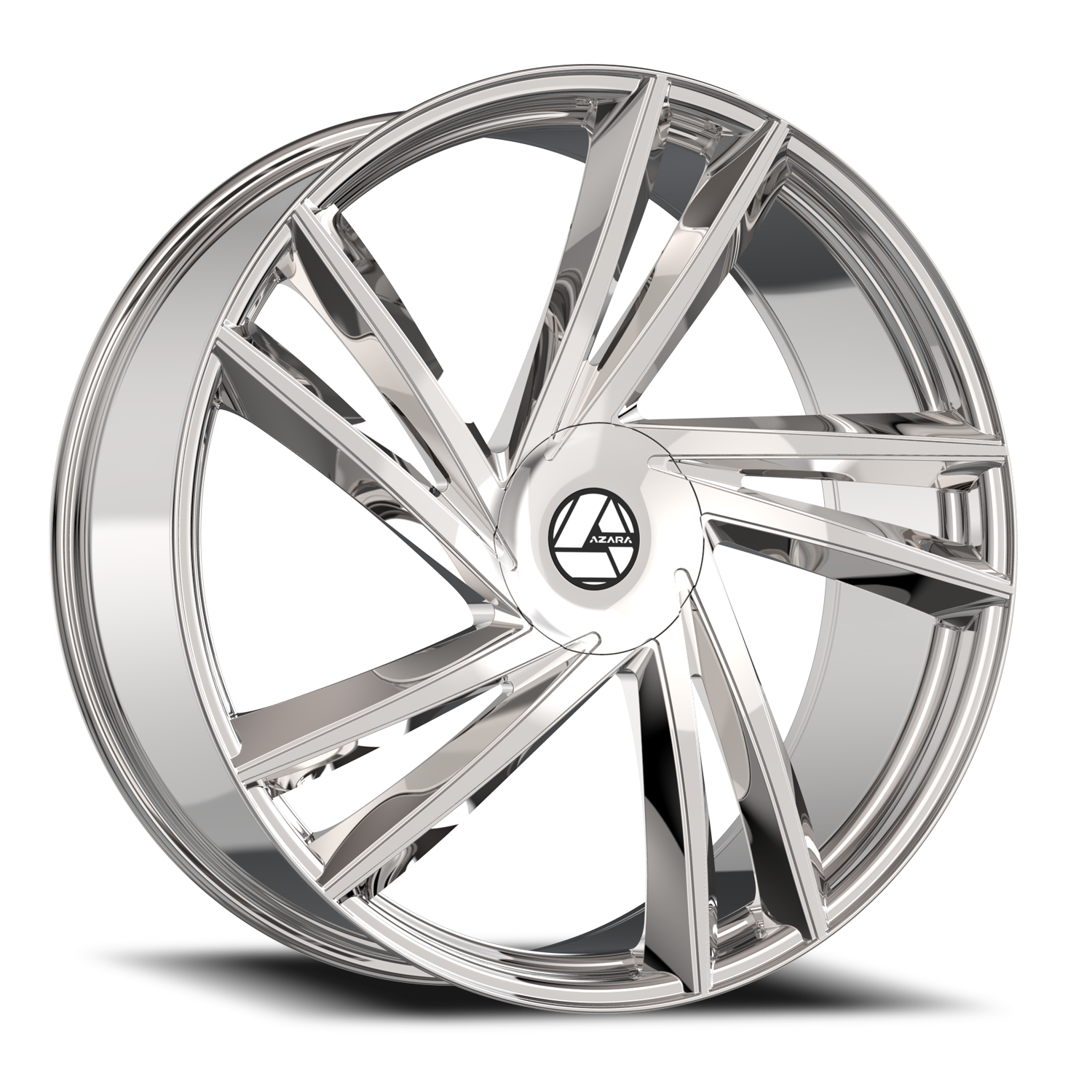 AZARA AZA-529 24X9 32 5X115/5X120 NANO CHROME