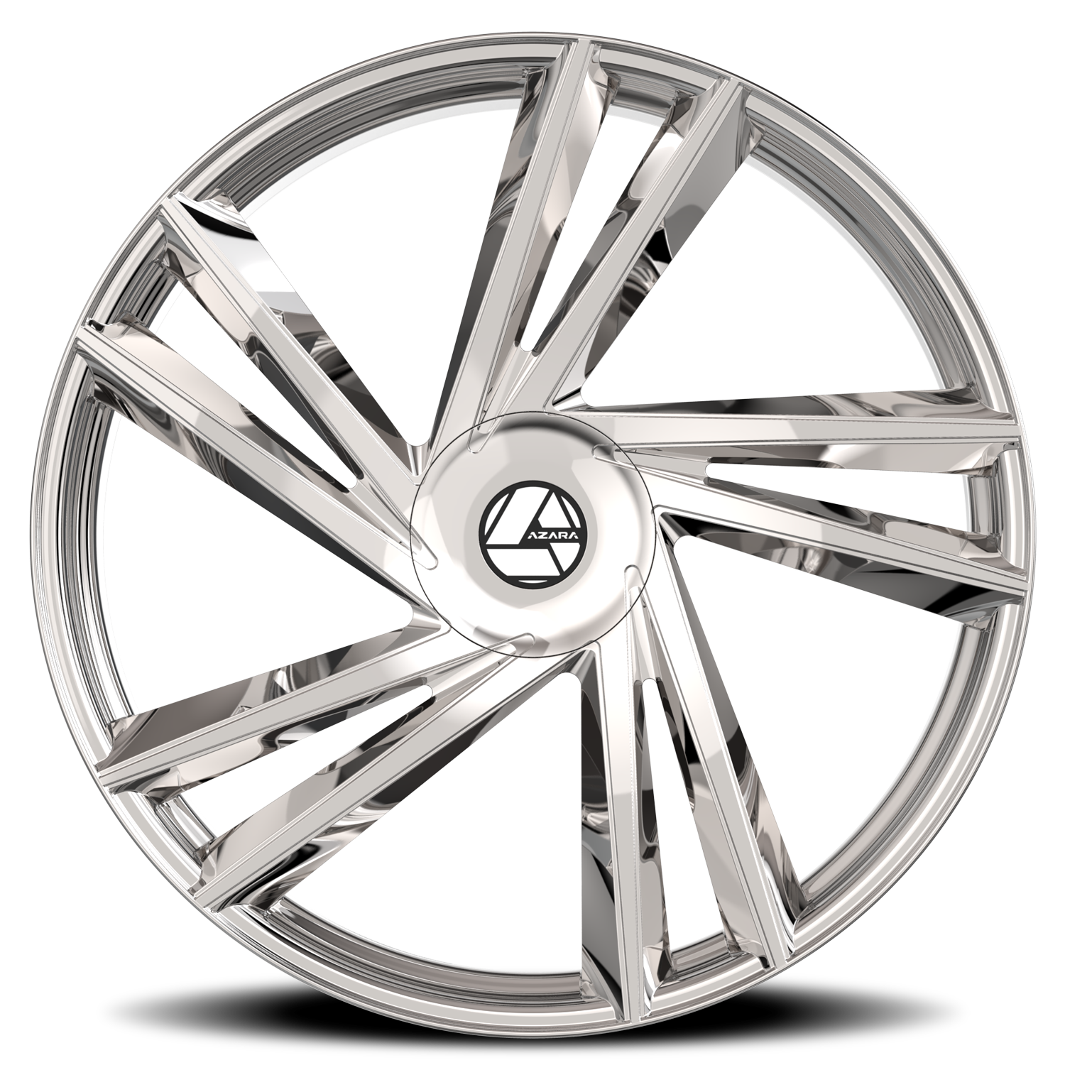 AZARA AZA-529 26X9.5 25 6X135/6X139.7 NANO CHROME