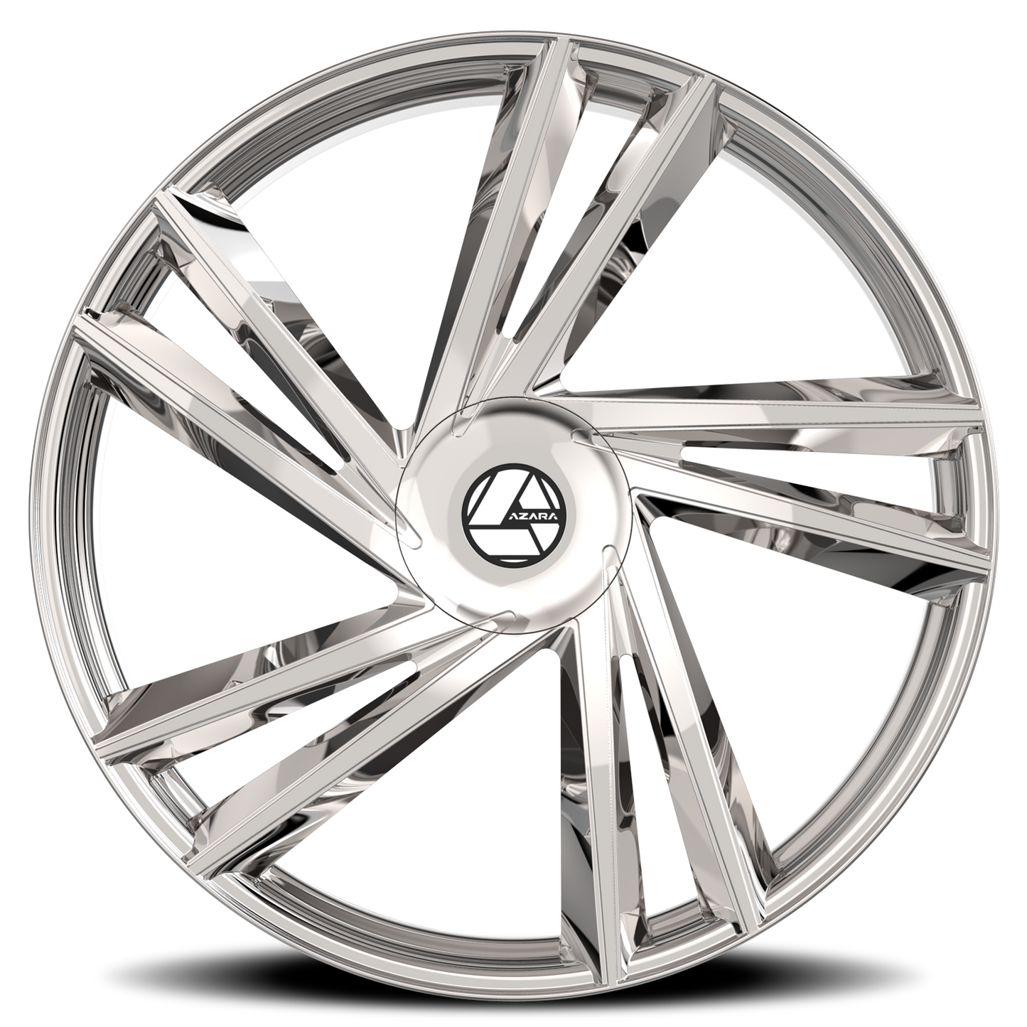 AZARA AZA-529 22X8.5 38 5X112/5X114.3 NANO CHROME