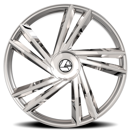 AZARA AZA-529 24X9 15 5X115/5X120 NANO CHROME