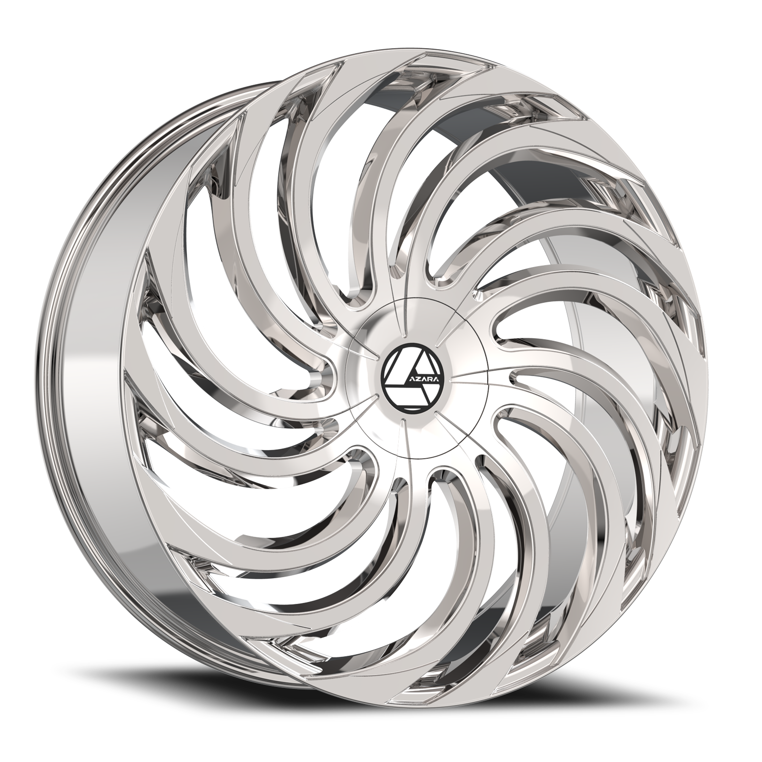 AZARA AZA-534 28X9.5 22 6X135/6X139.7 CHROME