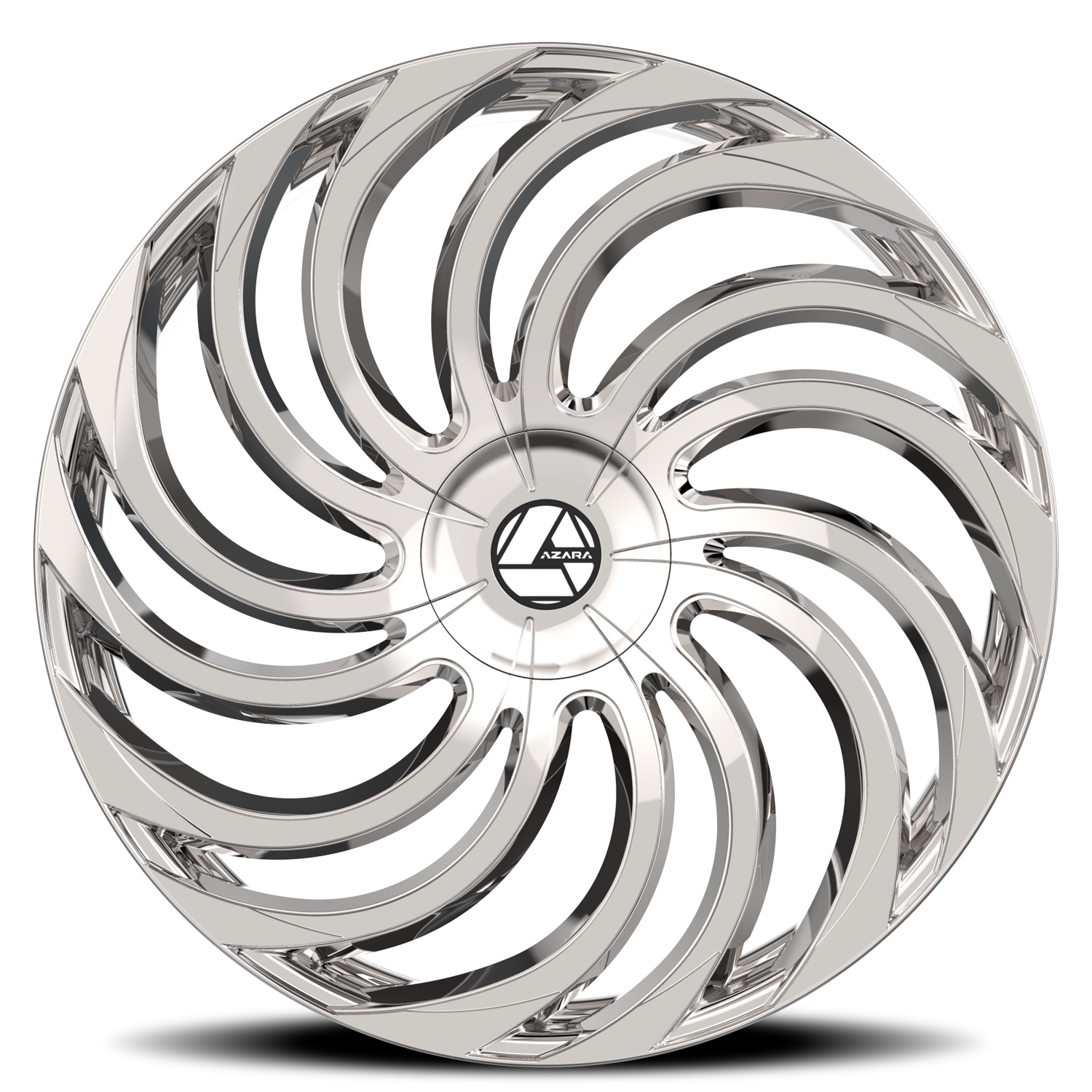 AZARA AZA-534 28X9.5 15 BLANK CHROME