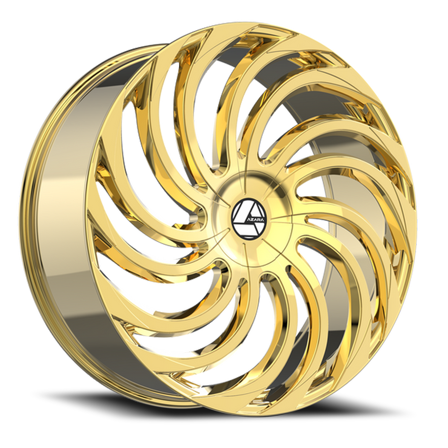 AZARA AZA-534 22X8.5 38 5X112/5X114.3 NANO GOLD