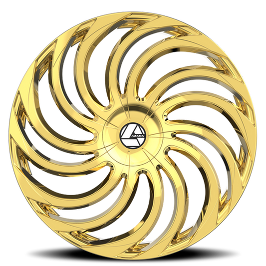 AZARA AZA-534 30X9.5 22 6X135/6X139.7 GOLD PLATED