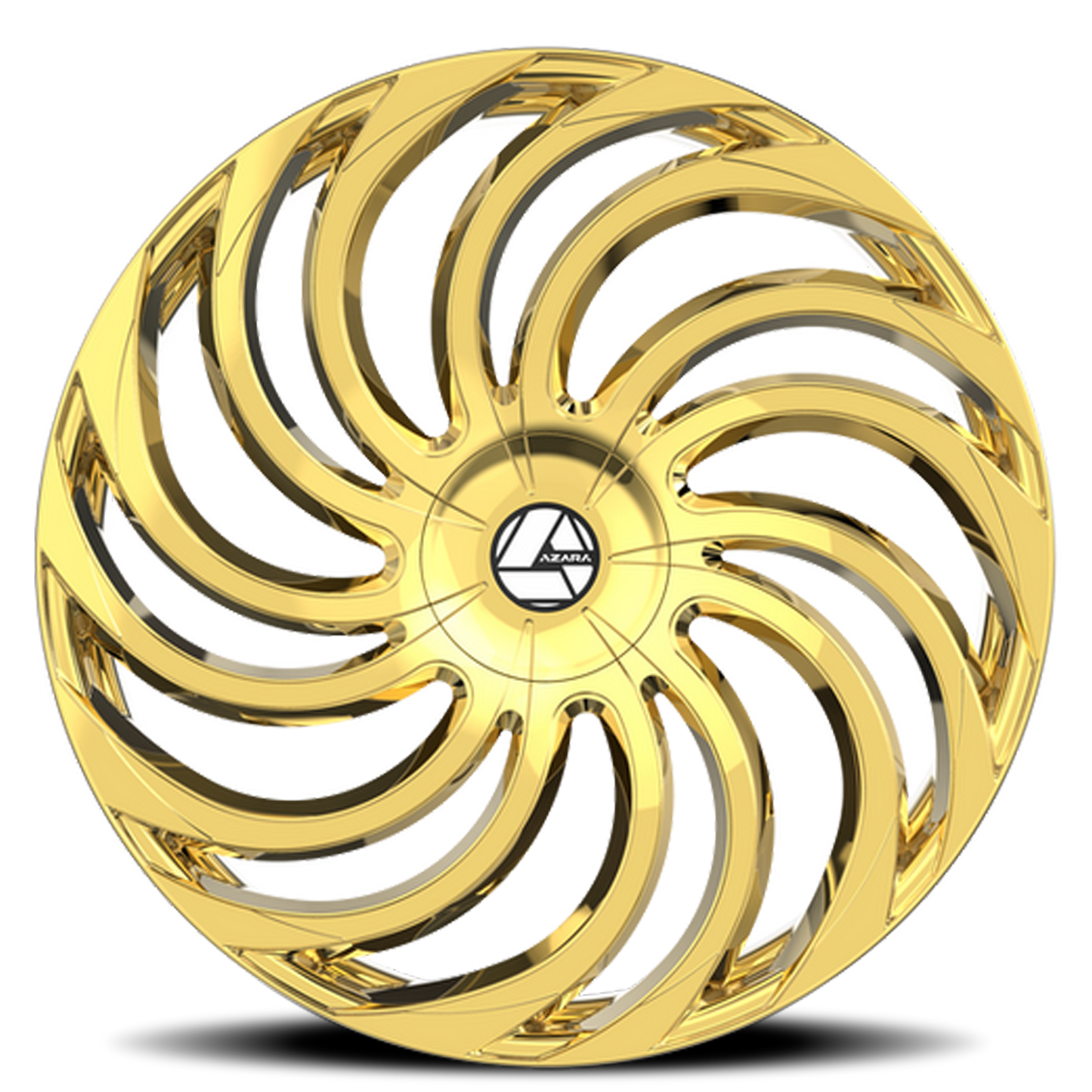 AZARA AZA-534 28X9.5 22 6X135/6X139.7 GOLD PLATED
