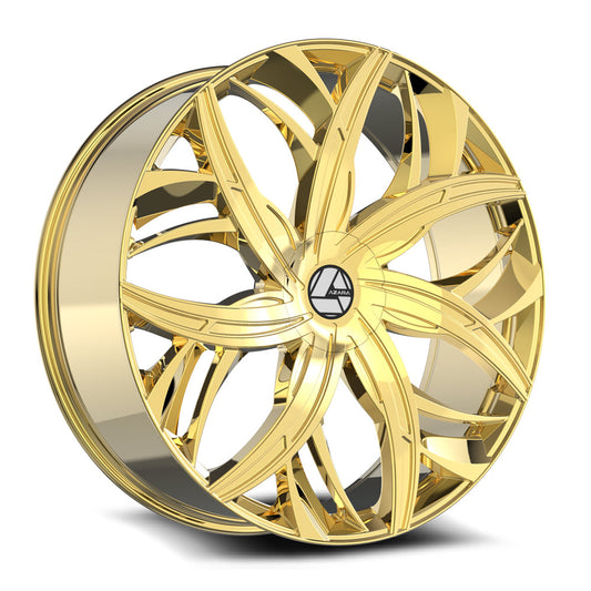 AZARA AZA-541 18X8 35 5X112/5X114.3 NANO GOLD
