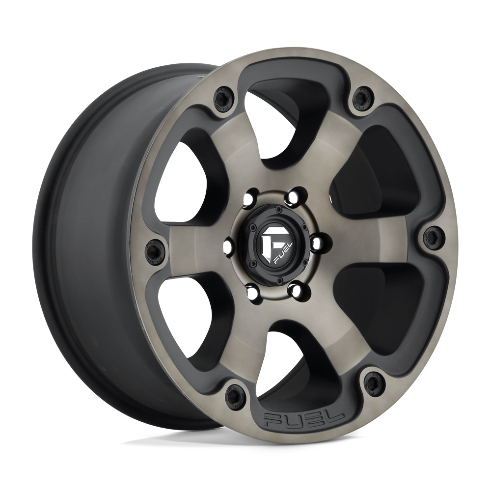 Fuel 1Pc D564 BEAST - 20x9 35mm 5x127 MATTE BLACK DOUBLE DARK TINT Wheel | D56420907563