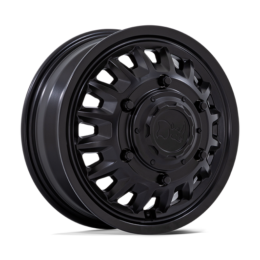 BLACK RHINO HARD ALLOYS BR019 ALISO DUALLY 16x6 110 6x205 MATTE BLACK
