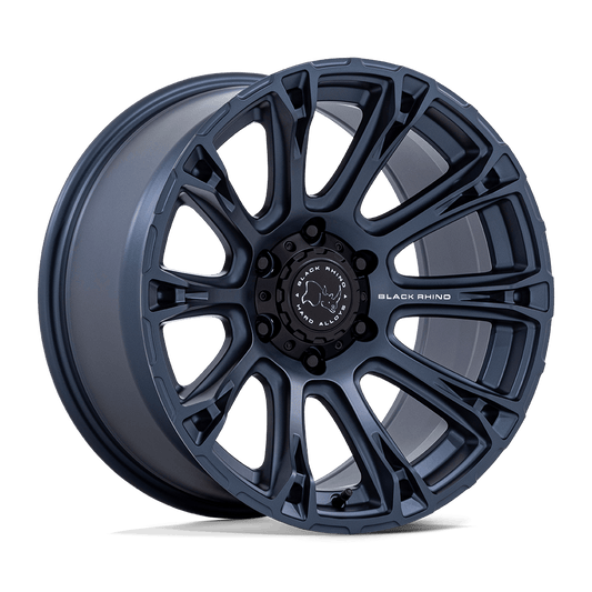 BLACK RHINO HARD ALLOYS BR020 DIAMONDBACK 17x8.5 25 6x139.7 METALLIC BLUE