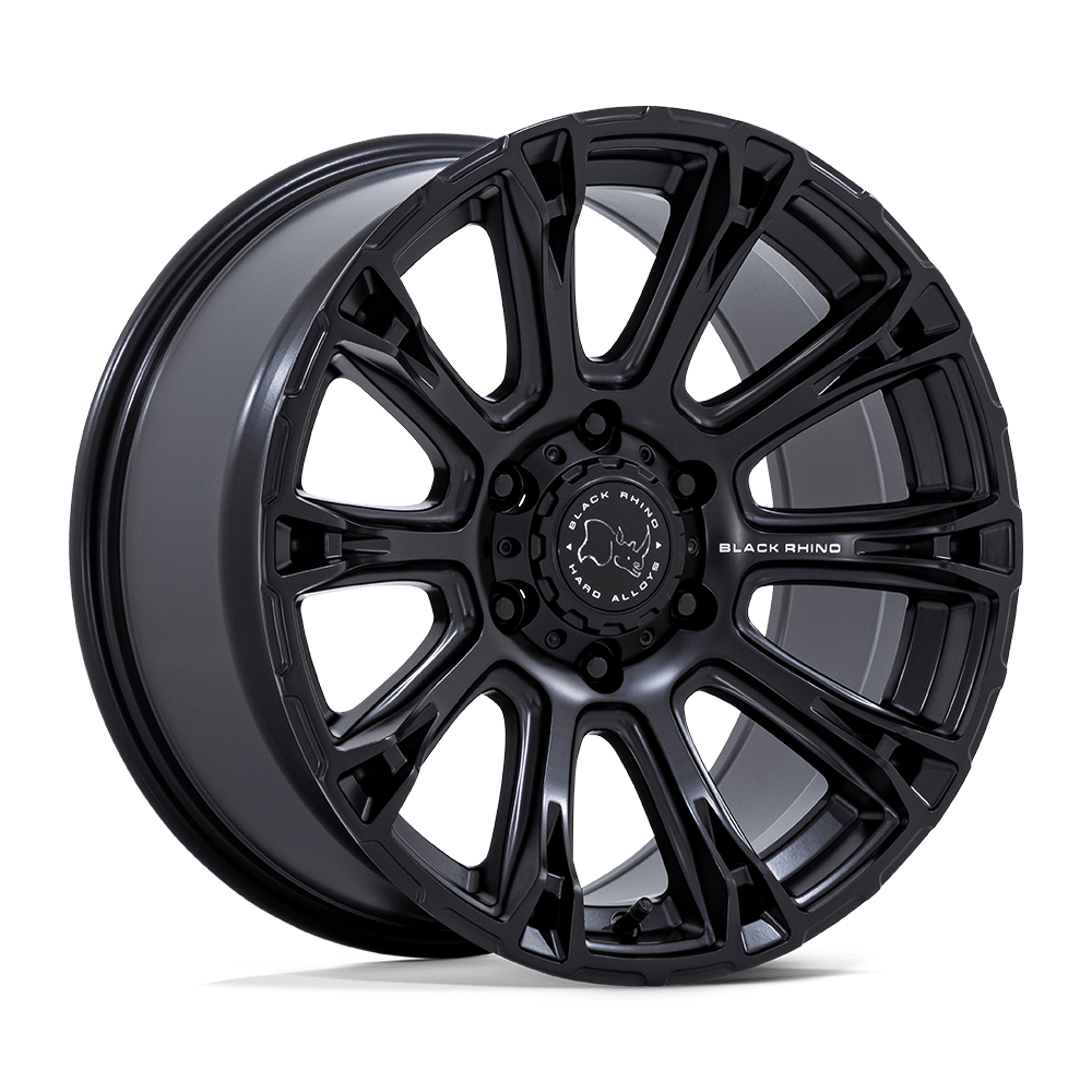 BLACK RHINO HARD ALLOYS BR020 DIAMONDBACK 20x9 -12 6x135 MATTE BLACK