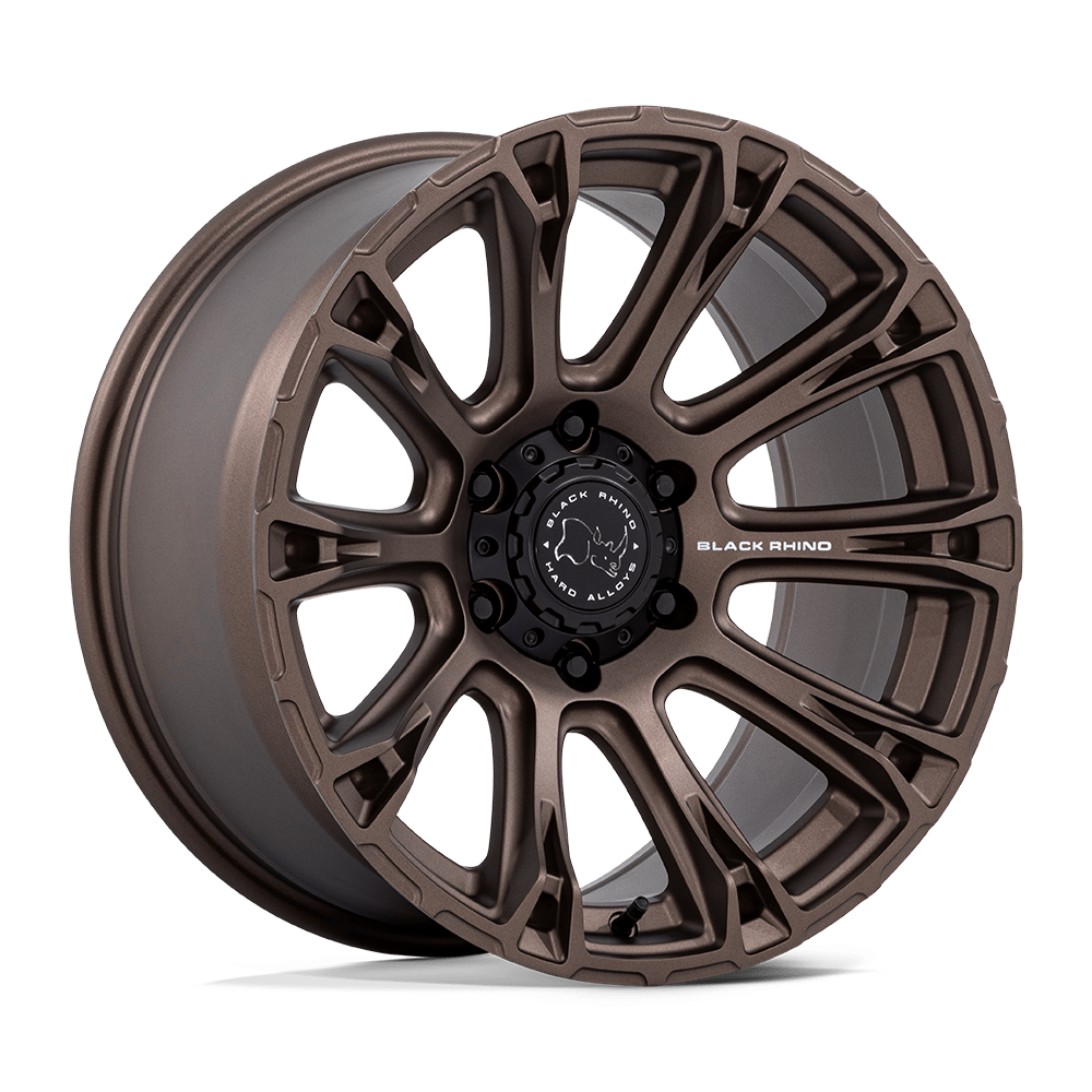 BLACK RHINO HARD ALLOYS BR020 DIAMONDBACK 17x9 -12 6x139.7 BURNT BRONZE