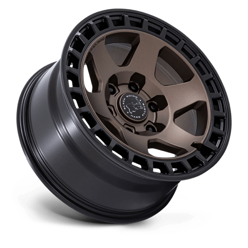 BLACK RHINO HARD ALLOYS BR022 BAHARI 17X8.5 -10 5X127 BURNT BRONZE W/ MATTE BLK-LP