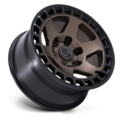 BLACK RHINO HARD ALLOYS BR022 BAHARI 17X8.5 -10 5X127 BURNT BRONZE W/ MATTE BLK-LP