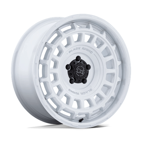 BLACK RHINO HARD ALLOYS BR024 AWOL 20X8.5 25 6X139.7 GLOSS WHITE