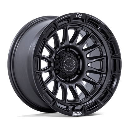 BLACK RHINO HARD ALLOYS BR025 RIVAL 20X9 1 6X139.7 MATTE GUNMETAL W/ MATTE BLK-LP
