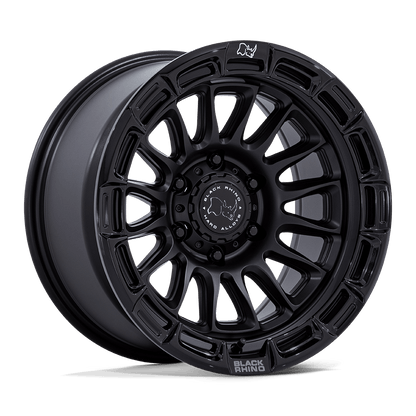 BLACK RHINO HARD ALLOYS BR025 RIVAL 20X9 1 6X135 MATTE BLACK W/ GLOSS BLK-LP