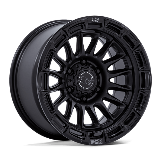 BLACK RHINO HARD ALLOYS BR025 RIVAL 20X9 1 6X135 MATTE BLACK W/ GLOSS BLK-LP