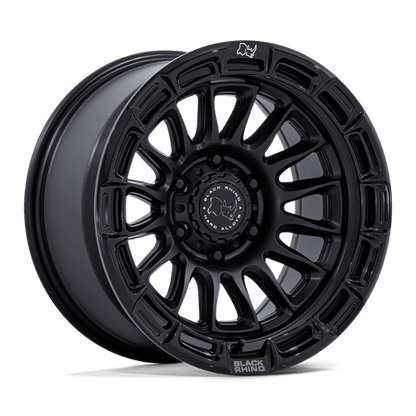 BLACK RHINO HARD ALLOYS BR025 RIVAL 20X9 1 6X135 MATTE BLACK W/ GLOSS BLK-LP