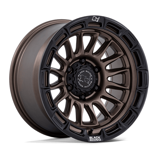 Black Rhino Hard Alloys BR025 RIVAL - 17x9 1mm 6x139.7 BURNT BRONZE W/ MATTE BLK-LP Wheel | BR025ZB17906801