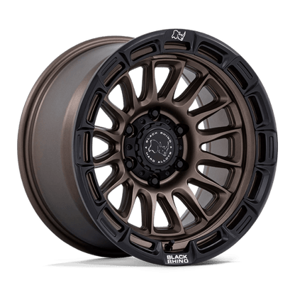 BLACK RHINO HARD ALLOYS BR025 RIVAL 20X9 1 6X135 BURNT BRONZE W/ MATTE BLK-LP