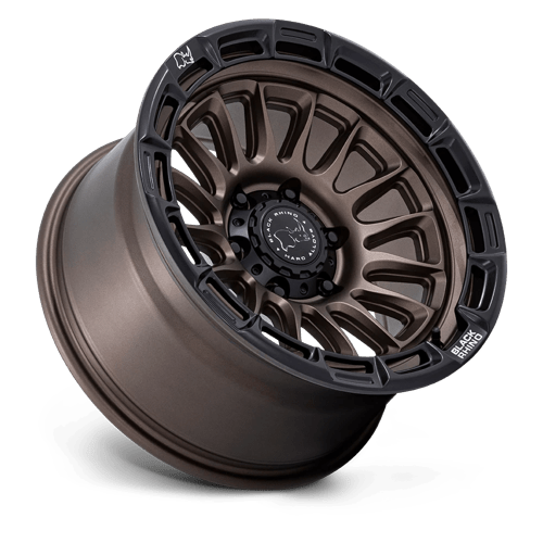 BLACK RHINO HARD ALLOYS BR025 RIVAL 20X9 1 6X135 BURNT BRONZE W/ MATTE BLK-LP