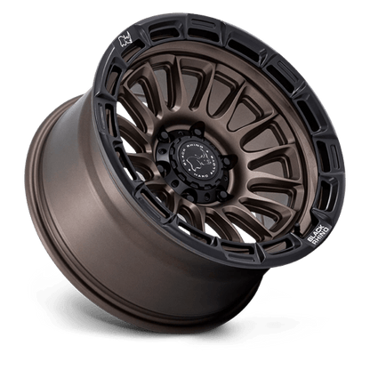 BLACK RHINO HARD ALLOYS BR025 RIVAL 20X9 1 6X135 BURNT BRONZE W/ MATTE BLK-LP