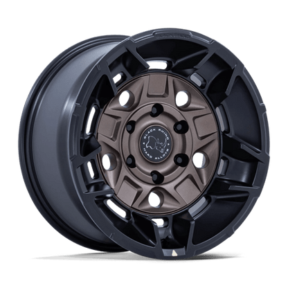 BLACK RHINO HARD ALLOYS BR028 GUARD 17X8.5 0 5X127 BURNT BRONZE W/ MATTE BLK-LP