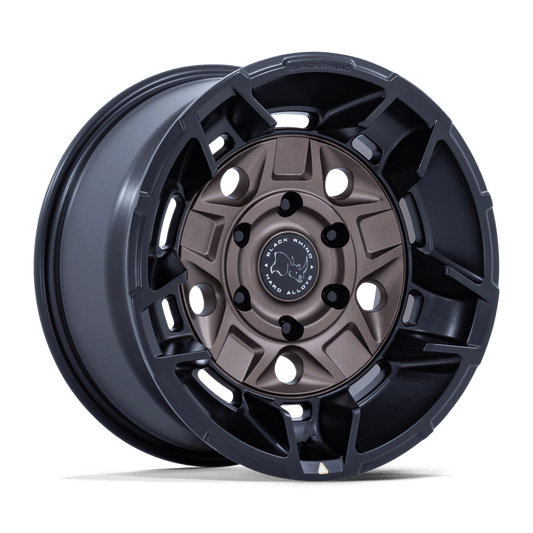 BLACK RHINO HARD ALLOYS BR028 GUARD 17X8.5 35 6X139.7 BURNT BRONZE W/ MATTE BLK-LP