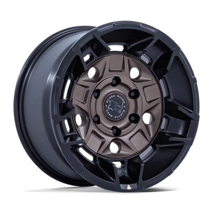 BLACK RHINO HARD ALLOYS BR028 GUARD 17X8.5 0 6X139.7 BURNT BRONZE W/ MATTE BLK-LP